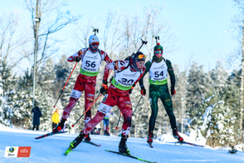 IBU Junioru kausa posms biatlonā - sprints vīriešiem 10 km (16.01.)